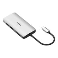 D-Link DUB-M810 - Docking station - USB-C / Thunderbolt 3 - HDMI - GigE