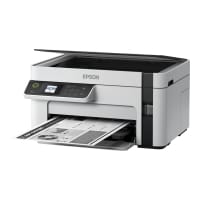 Epson EcoTank ET-M2120 - Multifunction printer - B/W - ink-jet - A4/Legal (media) - up to 32 ppm (printing) - 150 sheets - USB, Wi-Fi - white