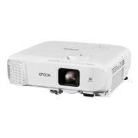 Epson EB-X49 - 3LCD projector - portable - 3600 lumens (white) - 3600 lumens (colour) - XGA (1024 x 768) - 4:3 - LAN - white
