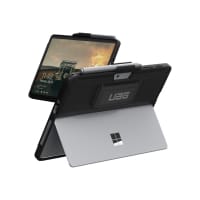 UAG Rugged Case for Microsoft Surface Go/2 w/Handstrap - Scout Black - Back cover for tablet - black - for Microsoft Surface Go, Go 2
