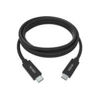 Vision Professional - USB cable - USB-C (M) to USB-C (M) - USB 3.1 Gen 2 / Thunderbolt 3 - 3 A - 1 m - reversible connectors - black