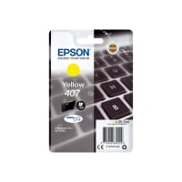 Epson 407 - 20.3 ml - L size - yellow - original - ink cartridge - for WorkForce Pro WF-4745DTWF