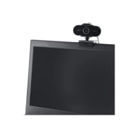 DICOTA Webcam PRO Plus Full HD - Web Camera USB 2.0 - Colour, Plug & Play - 1920 x 1080 - Full HD 1080p - Crystal Crisp Audio - Suitable for Computer, Laptop, Conference Room - Colour: Black