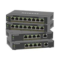 NETGEAR Plus GS308EP - Switch - smart - 8 x 10/100/1000 (PoE+) - desktop, wall-mountable - PoE+ (62 W)