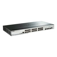 D-Link SmartPro DGS-1510-28X - Switch - L3 - Managed - 24 x 10/100/1000 + 4 x 10 Gigabit SFP+ - desktop, rack-mountable