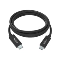Vision - USB cable - USB-C (M) to USB-C (M) - Thunderbolt 3 / USB 3.0 / USB 3.1 Gen 1 - 3 A - 2 m - black