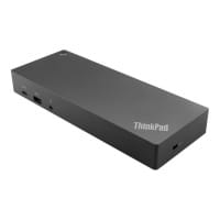 Lenovo ThinkPad Hybrid USB-C with USB-A Dock - Docking station - USB-C - 2 x HDMI, 2 x DP - GigE - 135 Watt - for Miix 520-12IKB; Tablet 10; ThinkPad E480; E580; L380; L380 Yoga; L470; L480; L580; P51s; P52s; T25; T470; T470p; T470s; T480; T480s; T570; T5