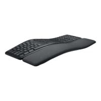 Logitech ERGO K860 - Keyboard - wireless - 2.4 GHz, Bluetooth 5.0 - QWERTY - UK - graphite