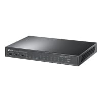 TP-Link TL-SL1311MP V1 - Switch - unmanaged - 8 x 10/100 (PoE+) + 2 x 10/100/1000 + 1 x 1000Base-X SFP - rack-mountable (124 W)