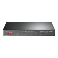TP-Link TL-SG1210MP V2 - Switch - unmanaged - 8 x 10/100/1000 (PoE+) + 1 x 10/100/1000 (uplink) + 1 x Gigabit SFP (uplink) - desktop, wall-mountable - PoE+