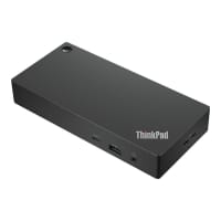 Lenovo ThinkPad Universal USB-C Dock - Docking station - USB-C - HDMI, 2 x DP - GigE - 90 Watt - for ThinkPad P14s Gen 2; P15s Gen 2; X1 Titanium Yoga Gen 1; X13 Gen 2; X13 Yoga Gen 2