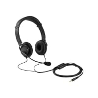 Kensington Hi-Fi Headphones with Mic - Headphones with mic - on-ear - wired - 3.5 mm jack
