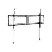 Vision VFM-W8X4V/2 - Mounting kit (wall mount) - for flat panel - lockable - cold-rolled steel - black - screen size: 47"-75"