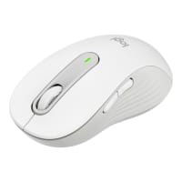 Logitech Signature M650 L for Business - Mouse - right-handed - 5 buttons - wireless - Bluetooth, 2.4 GHz - Logitech Logi Bolt USB receiver - off-white