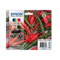 Epson 503XL Inkjet Cartridges High Yield Multipack CMYK C13T09R64010 - Epson 503 XL