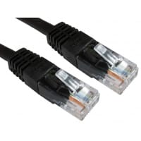 Cables Direct ERT-605K networking cable Black 5 m Cat6 U/UTP (UTP)