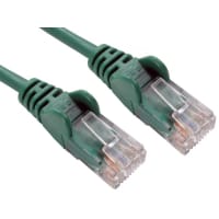 Cables Direct 3m Economy 10/100 Networking Cable - Green