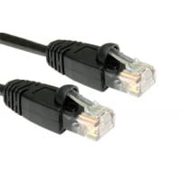 Cables Direct B5-102 networking cable Black 2 m Cat5e U/UTP (UTP)