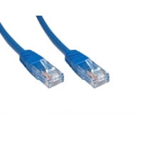 Cables Direct Cat6 1m networking cable Blue U/UTP (UTP)
