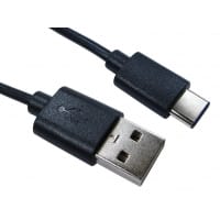 Cables Direct USB3C-941 USB cable 1 m USB 3.2 Gen 1 (3.1 Gen 1) USB C USB A Black