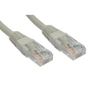 Cables Direct 3m Cat6 networking cable Grey U/UTP (UTP)