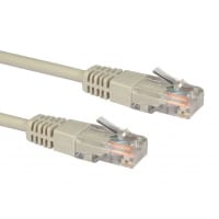 Cables Direct 2m Cat5e networking cable Grey U/UTP (UTP)