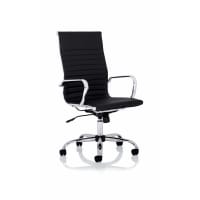 Nola High Back Black Bonded Leather Executive Chair