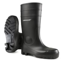 Dunlop Protomaster Full Safety PVC Wellington Black 06.5