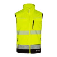 Beeswift DELTIC HI-VIS GILET TWO-TONE Saturn Yellow N 4XL