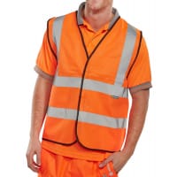 Beeswift En Iso 20471 Vest Orange (Bulk Pack) Orange S (Box of 100)