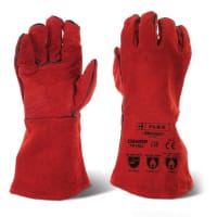 Beeswift Red Welders Gauntlet 14” R / P (Box of 10)