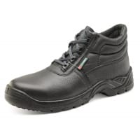 Beeswift Black Boots Composite Midsole Safety Toecap Metal Free Size 4