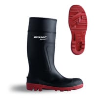 Dunlop Warwick Full Safety Wellington Black 10