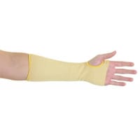 Beeswift Glovezilla Para-Aramid Sleeve With Thumb Holes 12” Yellow 12” (Pair)