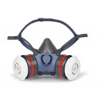Moldex A2P3 Half Mask Half Mask Lightweight Medium Grey Ref M7232