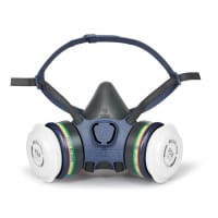 Moldex ABEK1P3 Half Mask Lightweight Medium Grey Ref M7432
