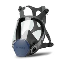 Moldex 9000 Full Face Mask Lightweight Peripheral Vision Small Grey Ref M9001