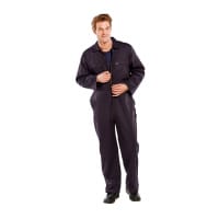 Beeswift Heavy Weight Boiler Suit Work Overall Size 44 Navy Blue Ref PCBSHWN44