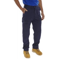 Beeswift Kneepad Combat Trouser Multi-Functional Waist 48in Leg 32in Navy