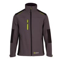 Beeswift FLEX SOFTSHELL JACKET TWO-TONE Grey Black 5XL