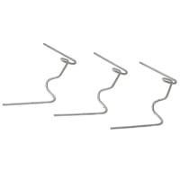 ALM Manufacturing GH001 W Glazing Clips Pack of 50