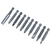 BlueSpot Tools Power Bit Set, 10 Piece