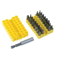 BlueSpot Tools Security Bit Set, 33 Piece