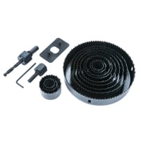 BlueSpot Tools Multi Holesaw Set, 16 Piece 19-127mm