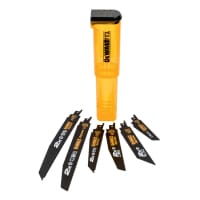 DEWALT DT2440L 2X Life Reciprocating Saw Blade Set, 6 Piece