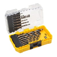 DEWALT DT70728 Black & Gold HSS Drill Set, 19 Piece