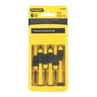 Stanley 6 Piece Precision Screwdriver Set