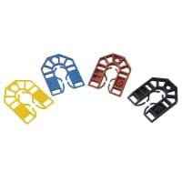 Broadfix Small U-Shim Mixed Clam (Pack 100)