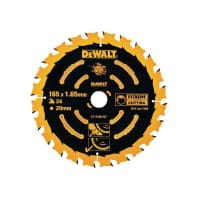 DEWALT Extreme Framing Circular Saw Blade 165x20mmx40T