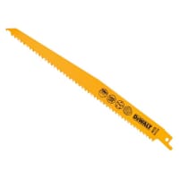 DEWALT Bi-Metal Reciprocating Blade for Wood with Nails 228mm (Pack 5)